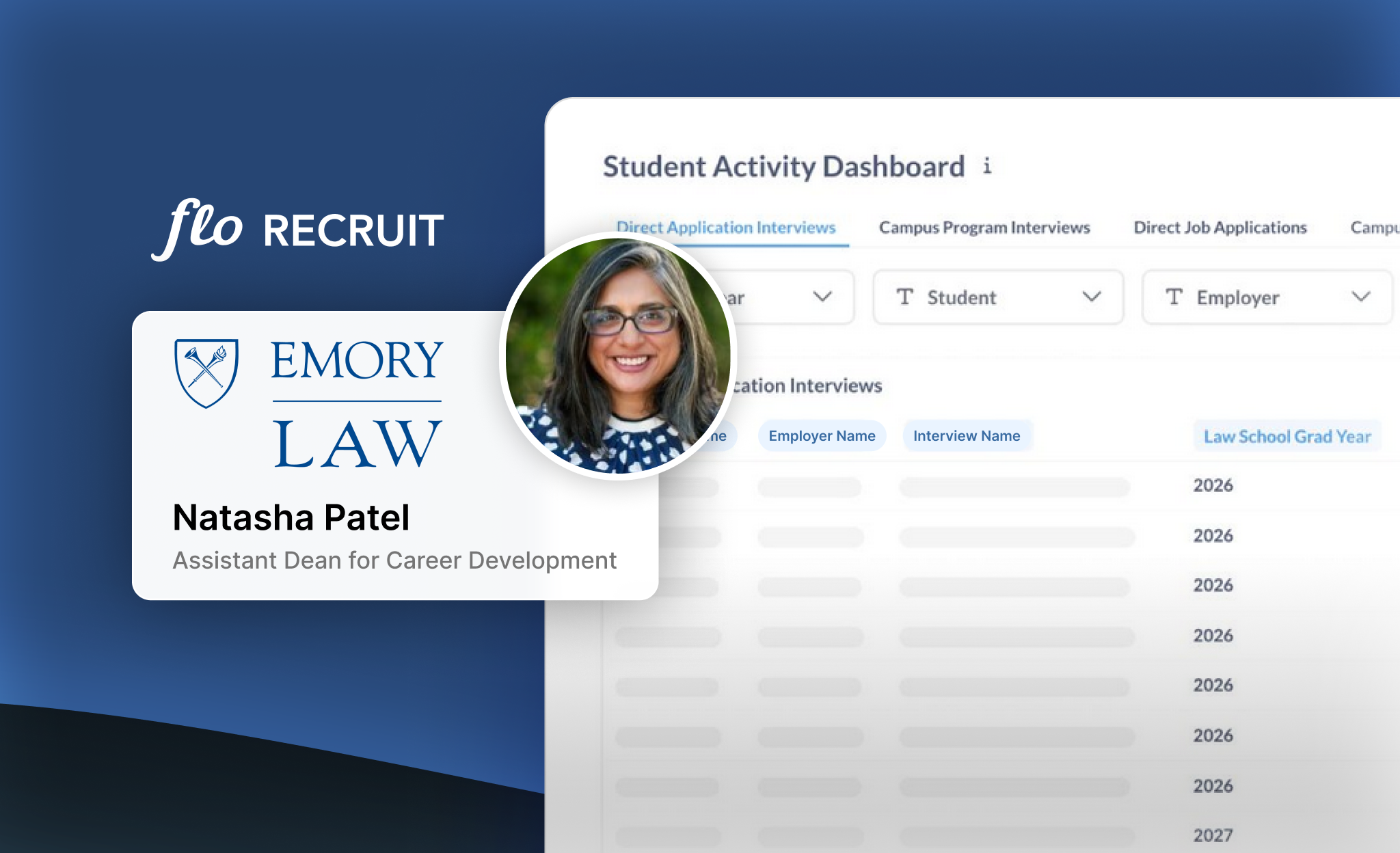 Natasha Patel with Emory Law School